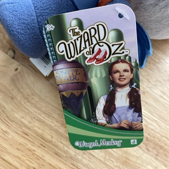 Wizard of Oz FLYING WINGED MONKEY 9" Plush Wicked Witch Jazwares 2025 Lot Of 2 - Picture 9 of 9